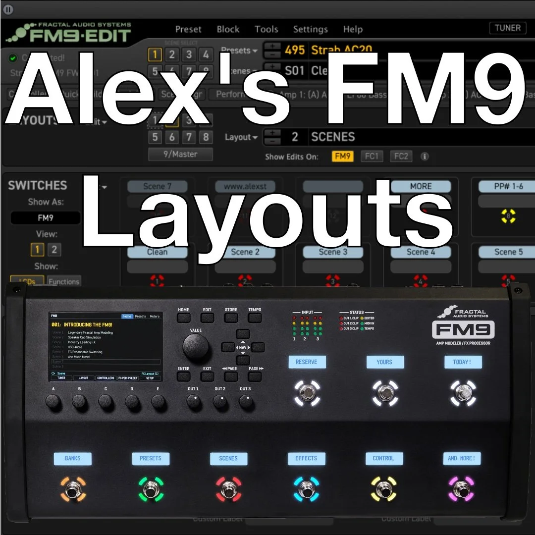 Fractal Axe-FX III Presets — Alex Strabala